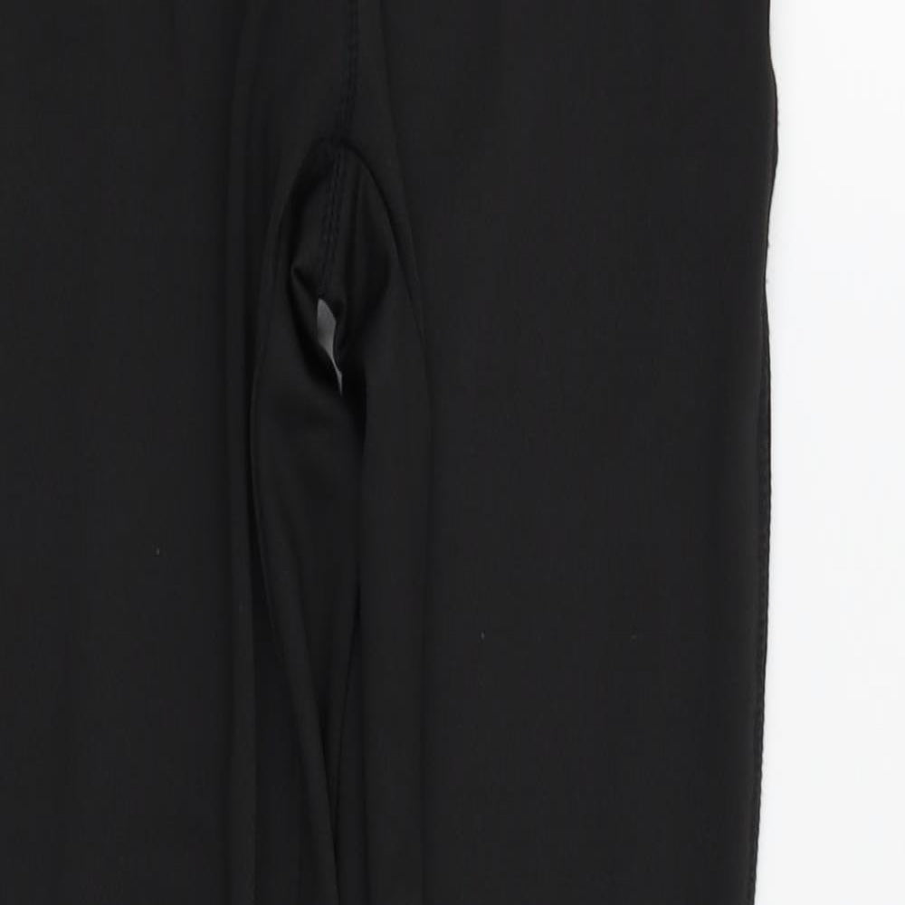 Falcon Womens Black   Compression Leggings Size 26 in L28 in