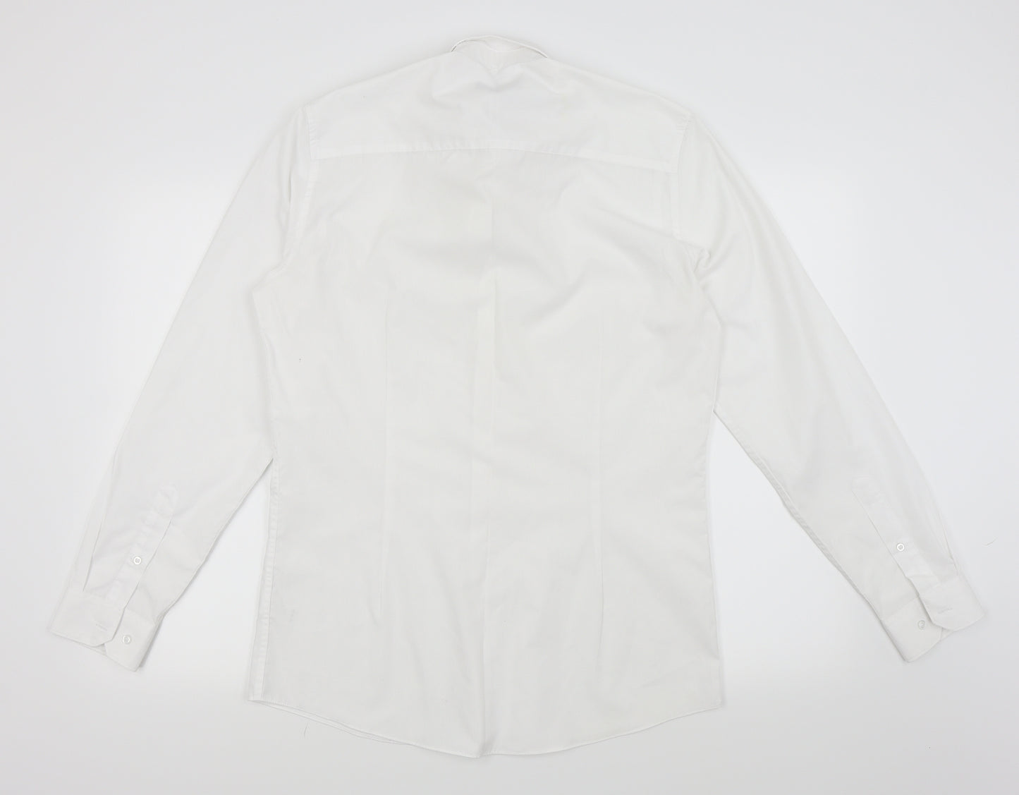 taylor&wright Mens White    Dress Shirt Size 15.5