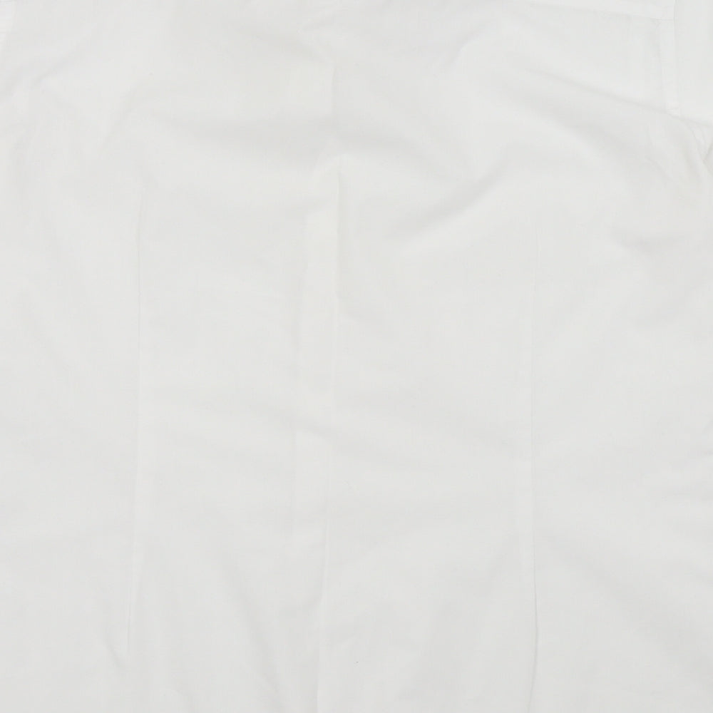 taylor&wright Mens White    Dress Shirt Size 15.5