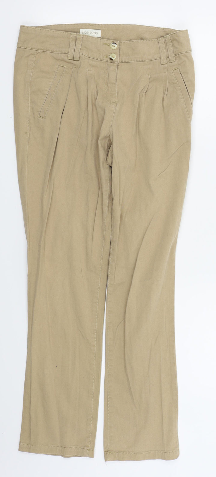 Moonsoon Womens Beige Skinny Jeans Size 10 L27 in