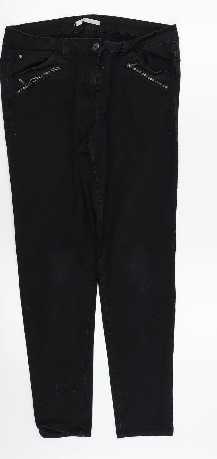 Asda George Womens Black   Skinny Jeans Size 14 L26 in