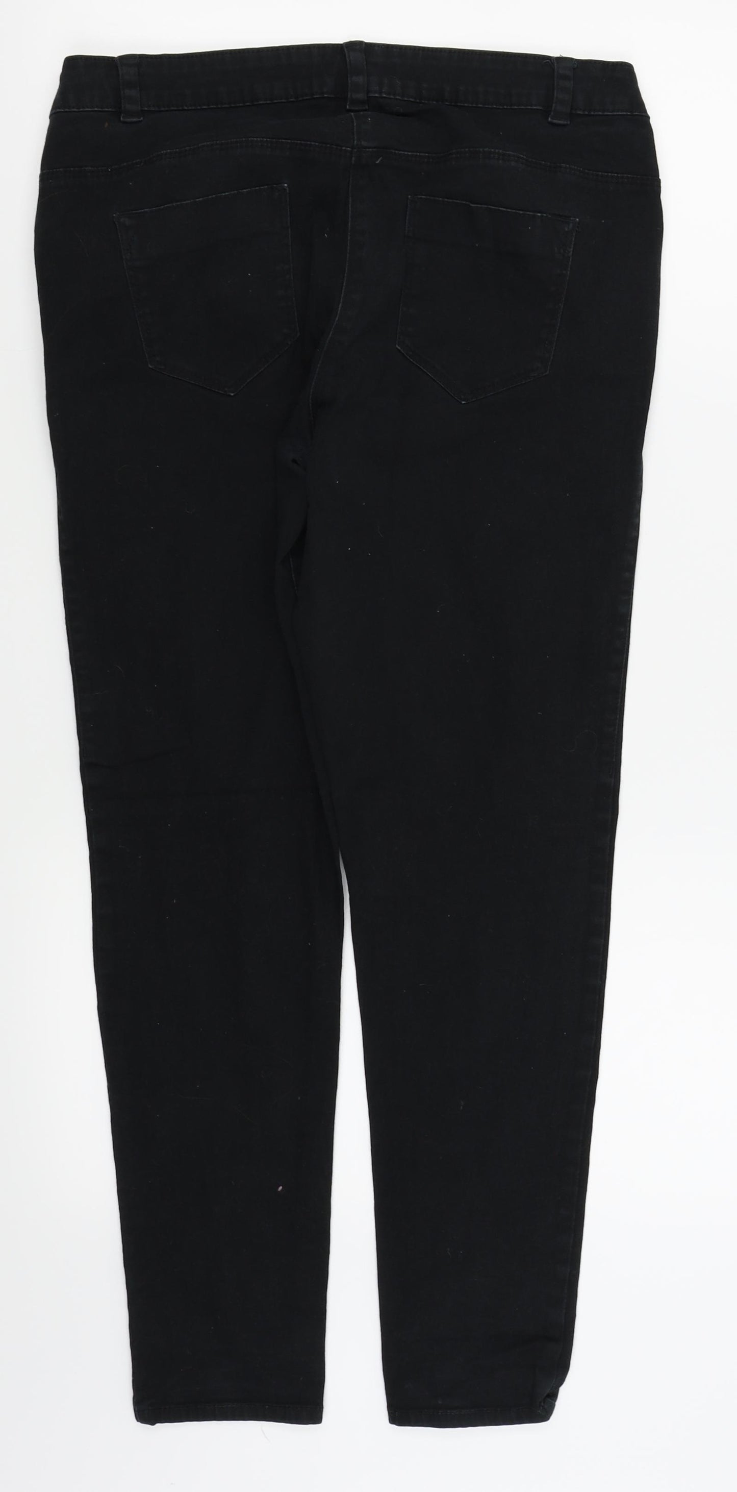 Asda George Womens Black   Skinny Jeans Size 14 L26 in