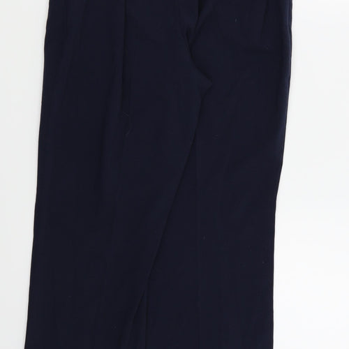 M&S Womens Blue   Trousers  Size 12 L25 in