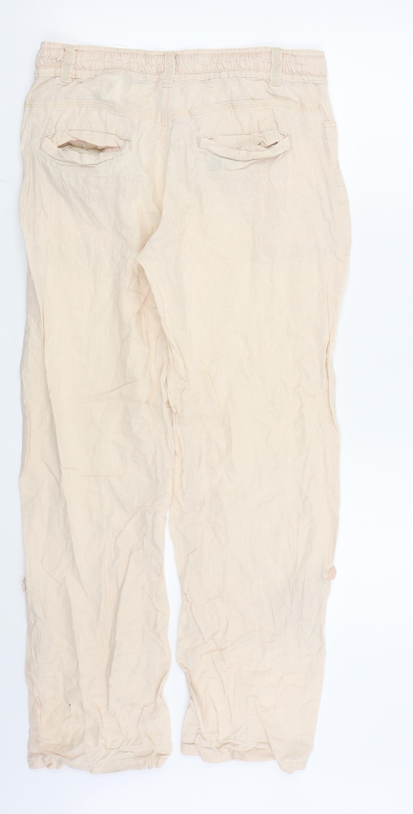 H&M Womens Pink   Trousers  Size 31 in L27 in