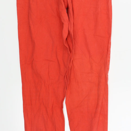 Pieces Womens Red   Jegging Leggings Size M L25 in - leggings