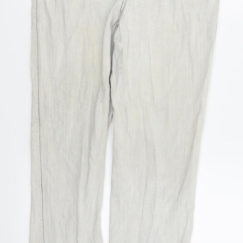 Fair Lady Womens Grey   Skinny Jeans Size 14 L27 in