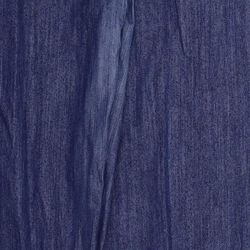 aa & J Womens Blue   Trousers  Size 10 L25 in