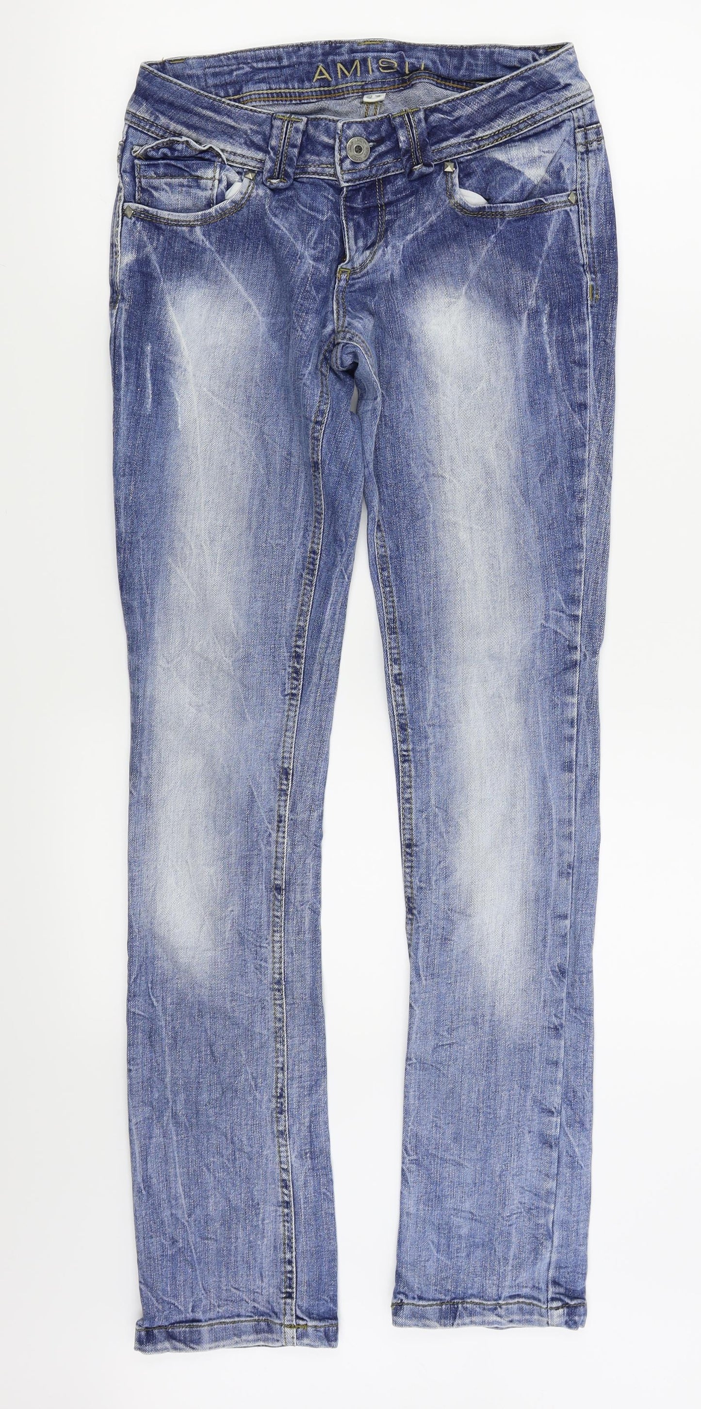 Amisu Mens Blue   Skinny Jeans Size 27 in L32 in