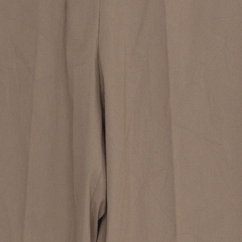 ADEK Womens Brown   Trousers  Size 18 L24 in