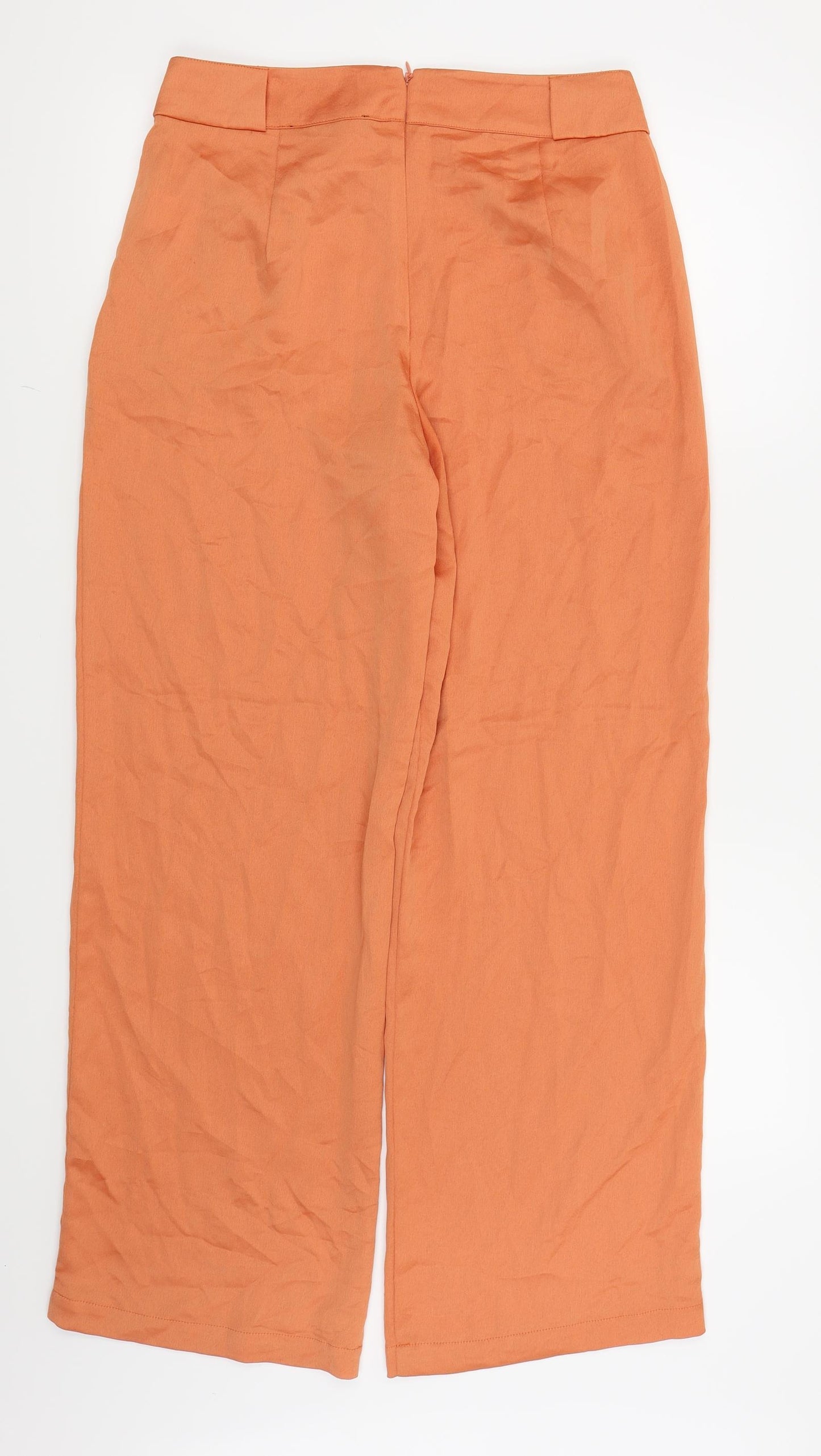 Bikbok Womens Orange   Trousers  Size S L28 in