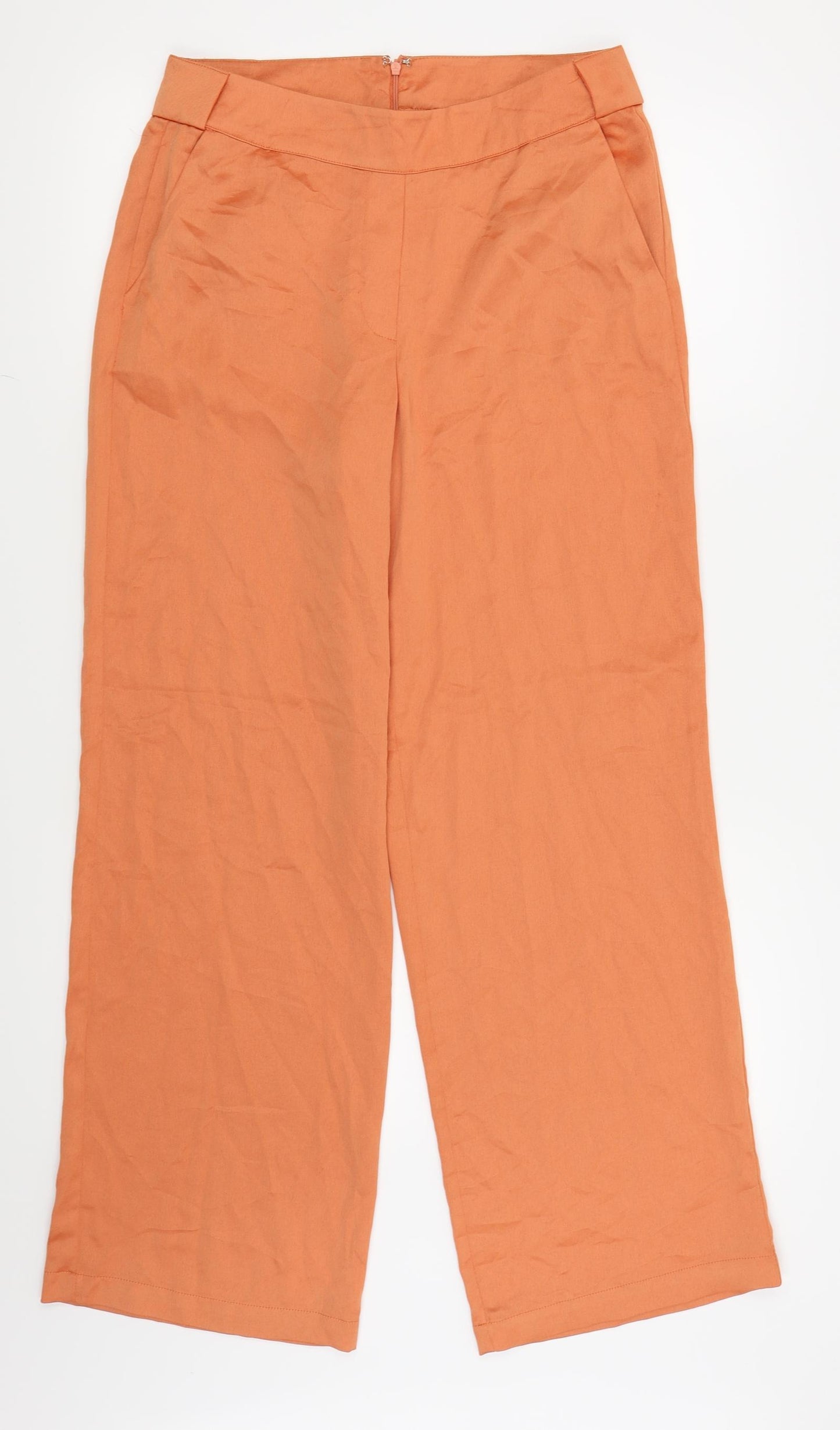 Bikbok Womens Orange   Trousers  Size S L28 in