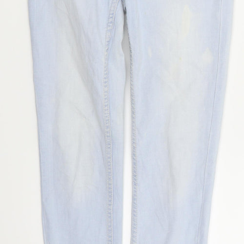 157 Womens Blue   Skinny Jeans Size XS L22 in