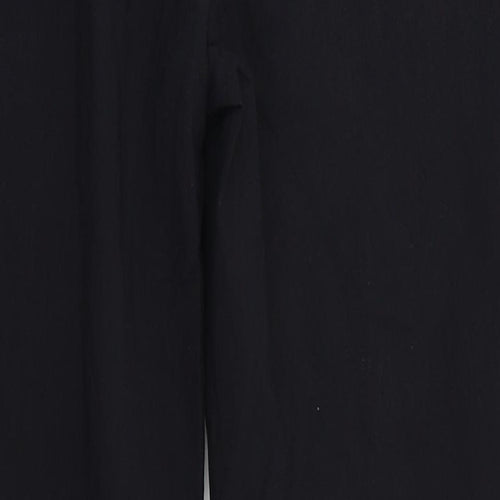Freesia Womens Black   Trousers  Size S L23 in