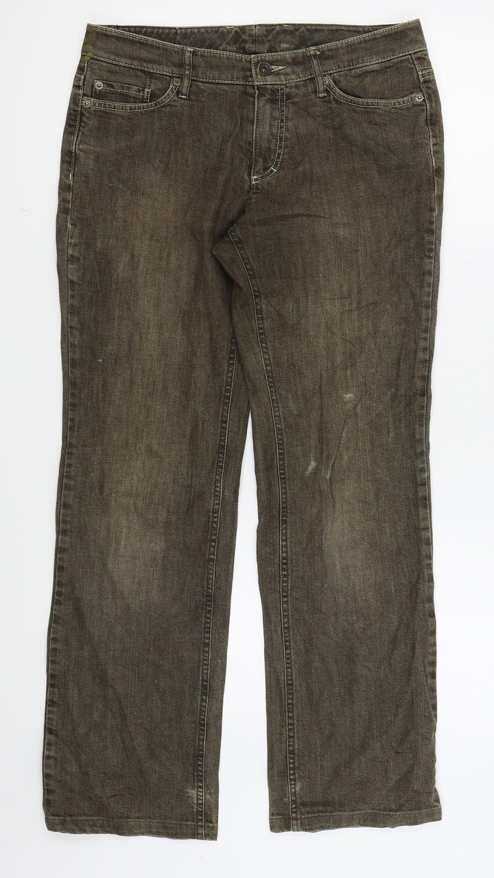 RANAE Womens Brown Skinny Jeans Size 31 in L28 in