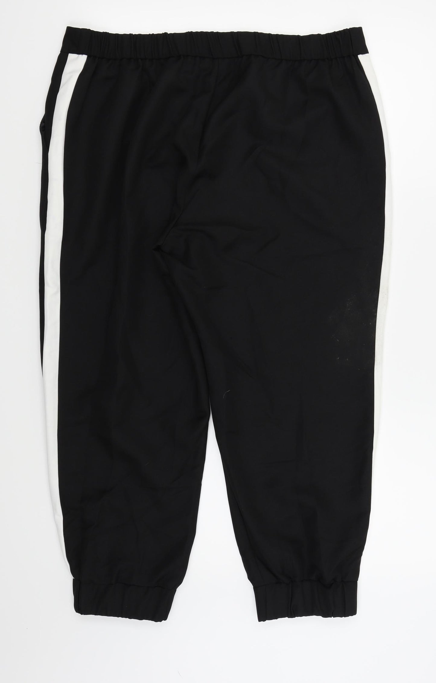 ASOS Womens Black   Jogger Trousers Size 16 L22.5 in