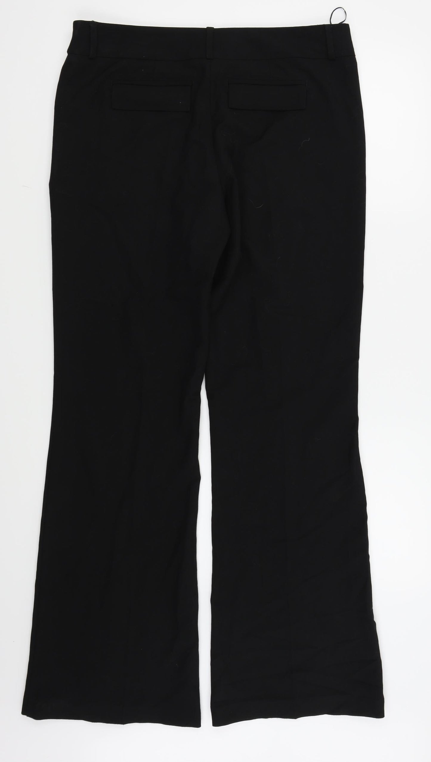 Asda George Womens Black   Trousers  Size 14 L32 in