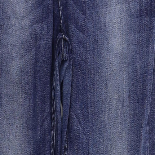 M&S Womens Blue   Skinny Jeans Size 16 L25 in