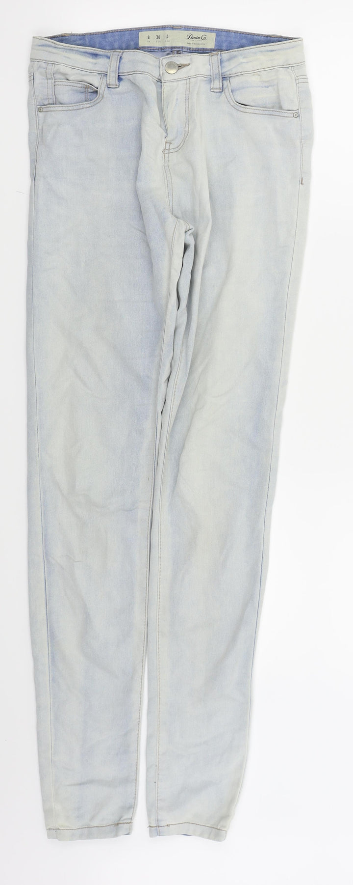 denim and co Womens Blue Skinny Jeans Size 8 L31 in