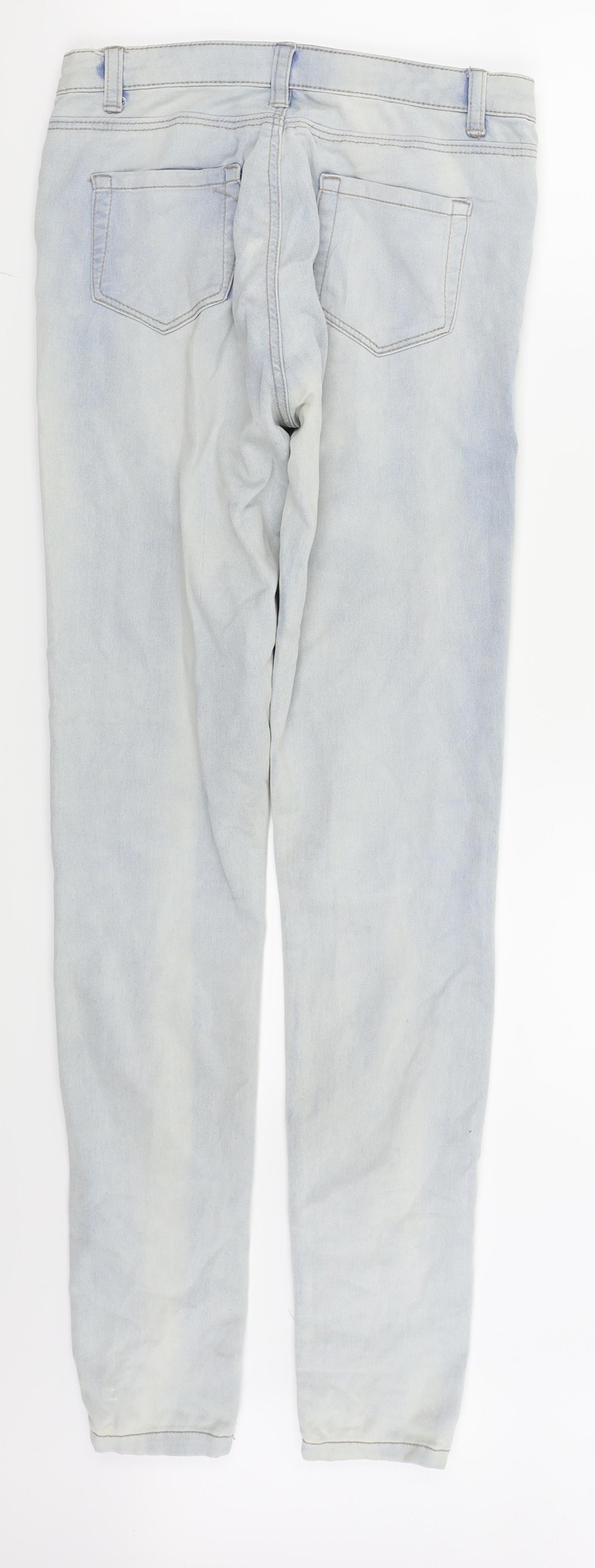 denim and co Womens Blue   Skinny Jeans Size 8 L31 in