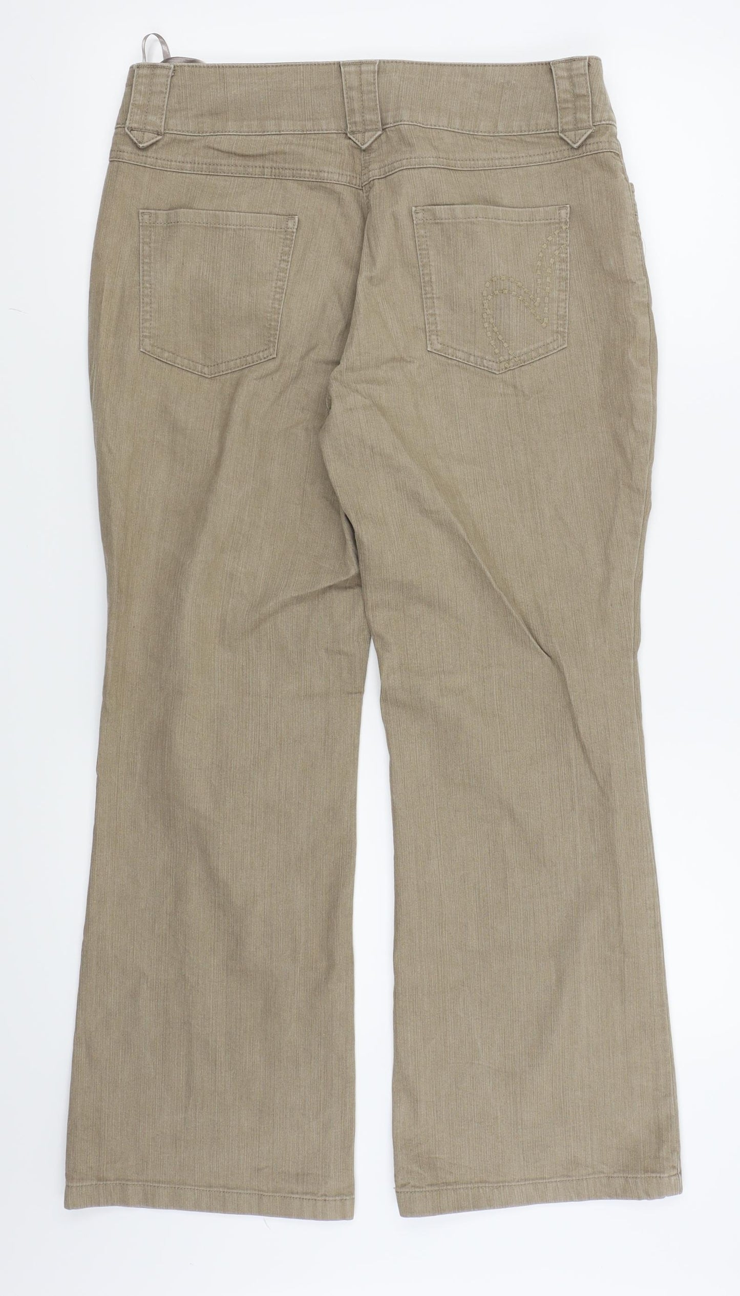 Per Una Womens Beige   Skinny Jeans Size 12 L26.5 in