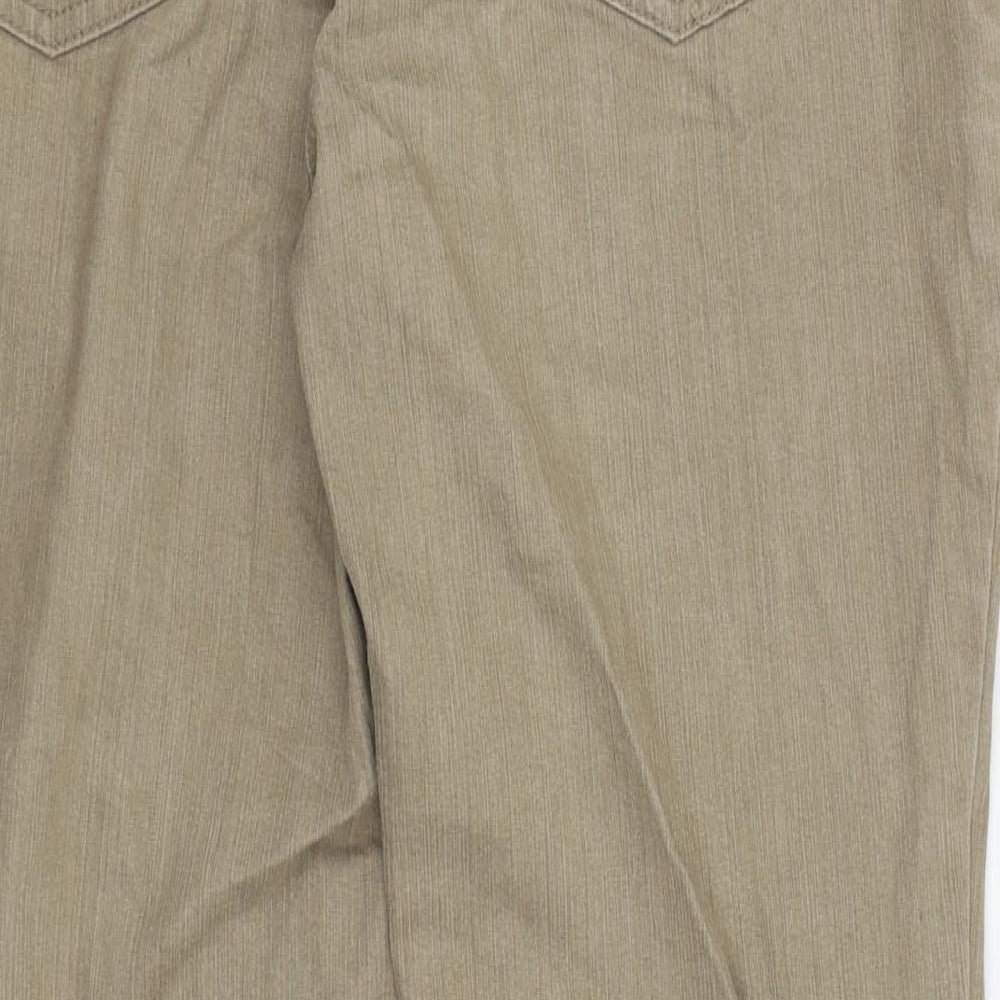 Per Una Womens Beige   Skinny Jeans Size 12 L26.5 in