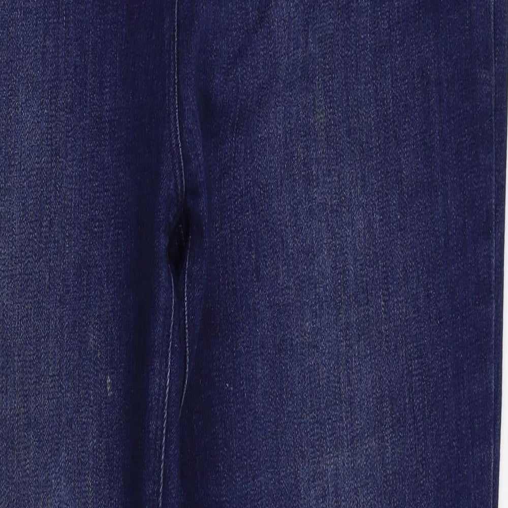 BHS Womens Blue   Straight Jeans Size 14 L27 in