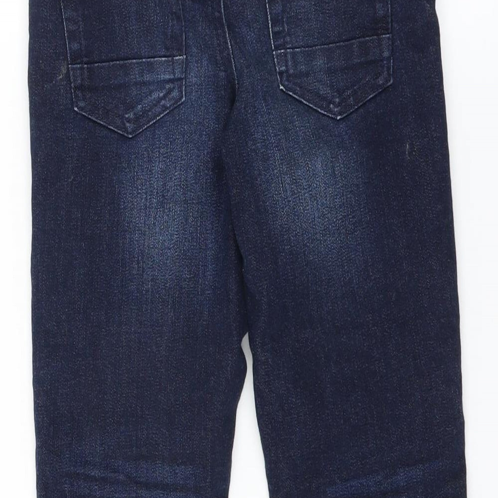 BlueZoo Boys Blue  Denim Jogger Trousers Size 4-5 Years