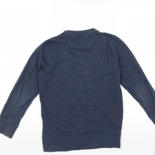 Matalan Boys Blue   Pullover Sweatshirt Size 6 Years  - north tribe