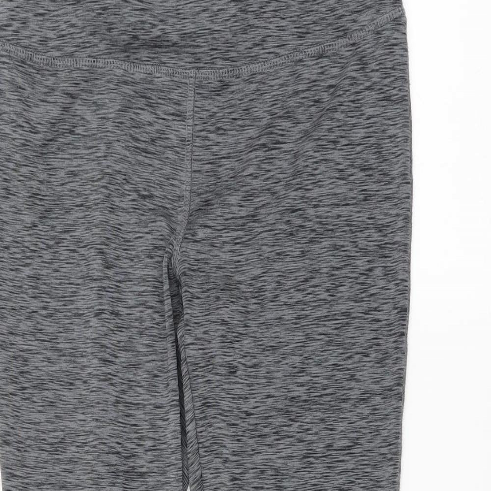 Crivit Womens Grey   Compression Leggings Size M L27 in