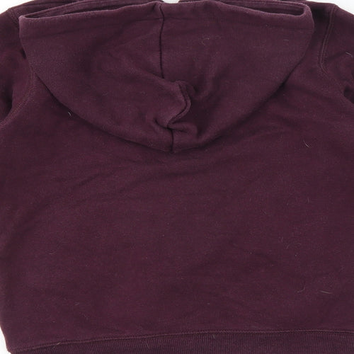 Matalan Boys Purple   Full Zip Hoodie Size 8-9 Years