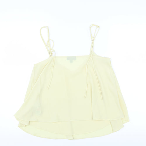 Topshop Womens Yellow   Camisole Blouse Size 10