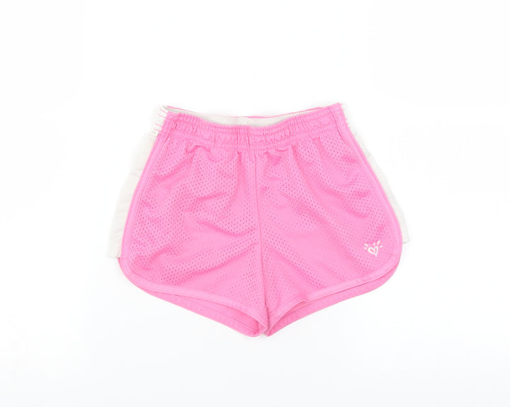 Justice Girls Pink   Sweat Shorts Size 8 Years