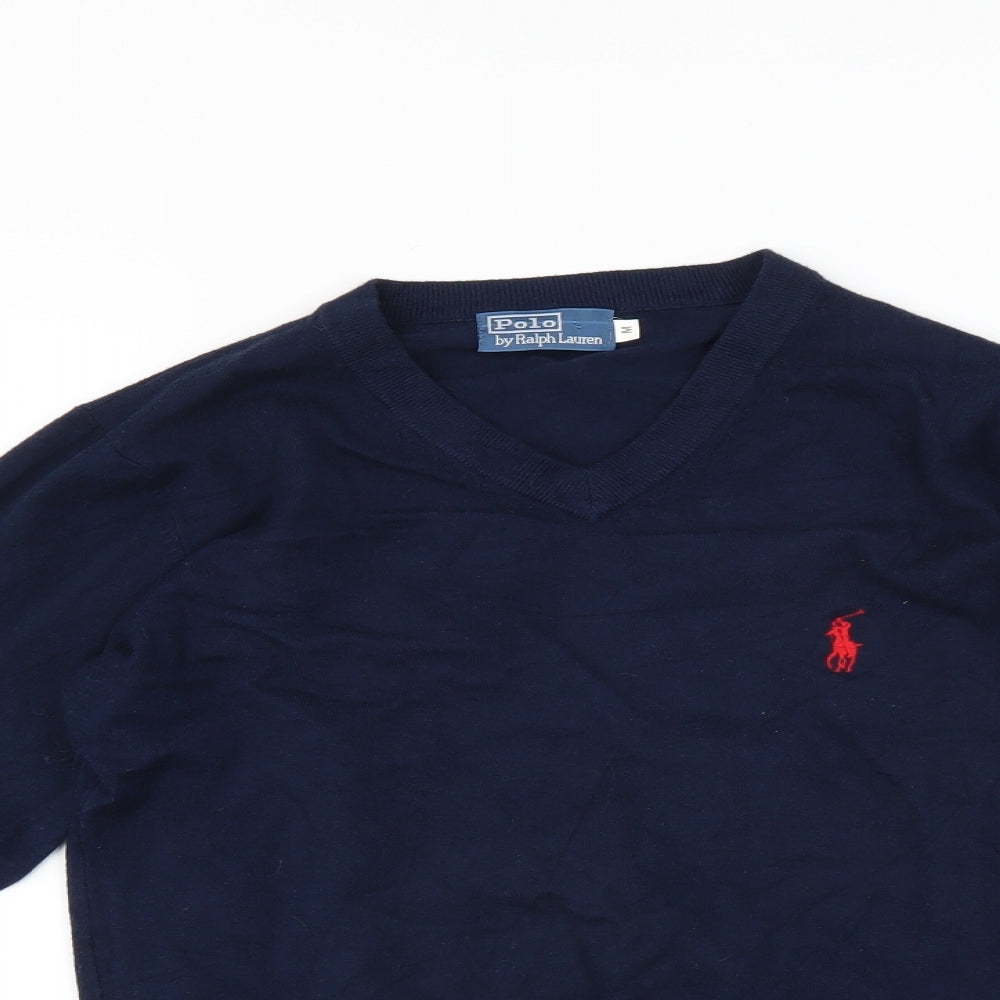 Polo Ralph Lauren Mens Blue   Pullover Jumper Size M