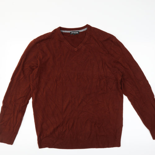 Debenhams Mens Brown   Pullover Jumper Size L