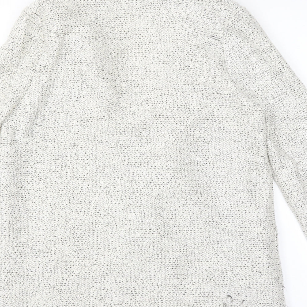 Topshop Womens Ivory   Cardigan Jumper Size 8