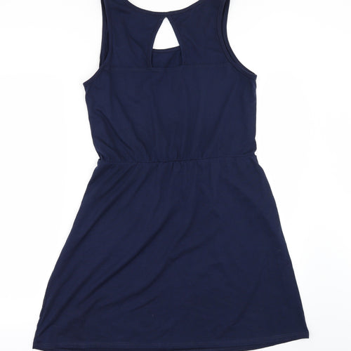 George Womens Blue   T-Shirt Dress  Size 12