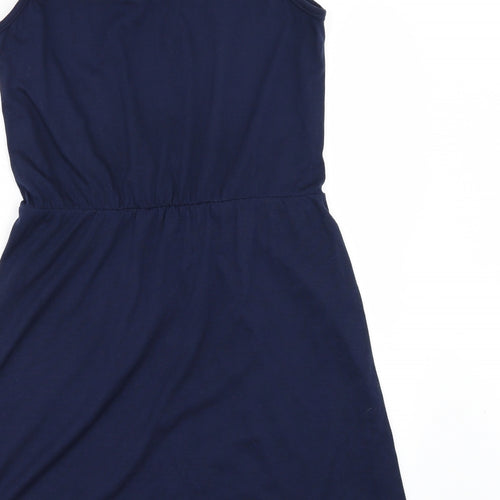 George Womens Blue   T-Shirt Dress  Size 12