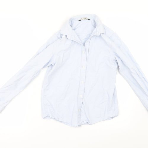 George Boys Blue   Basic Button-Up Size 11-12 Years