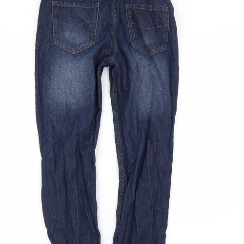 F&F Boys Blue  Denim Straight Jeans Size 10-11 Years