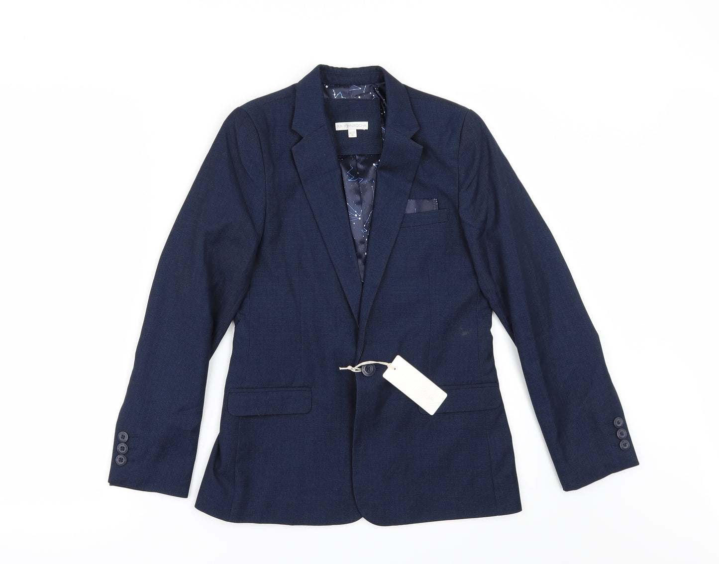 Debenhams Boys Blue   Jacket  Size 11 Years  - Suit Jacket