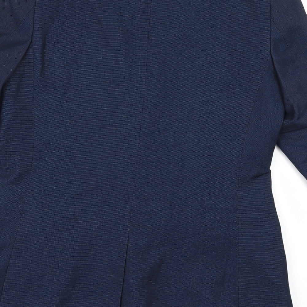 Debenhams Boys Blue   Jacket  Size 11 Years  - Suit Jacket