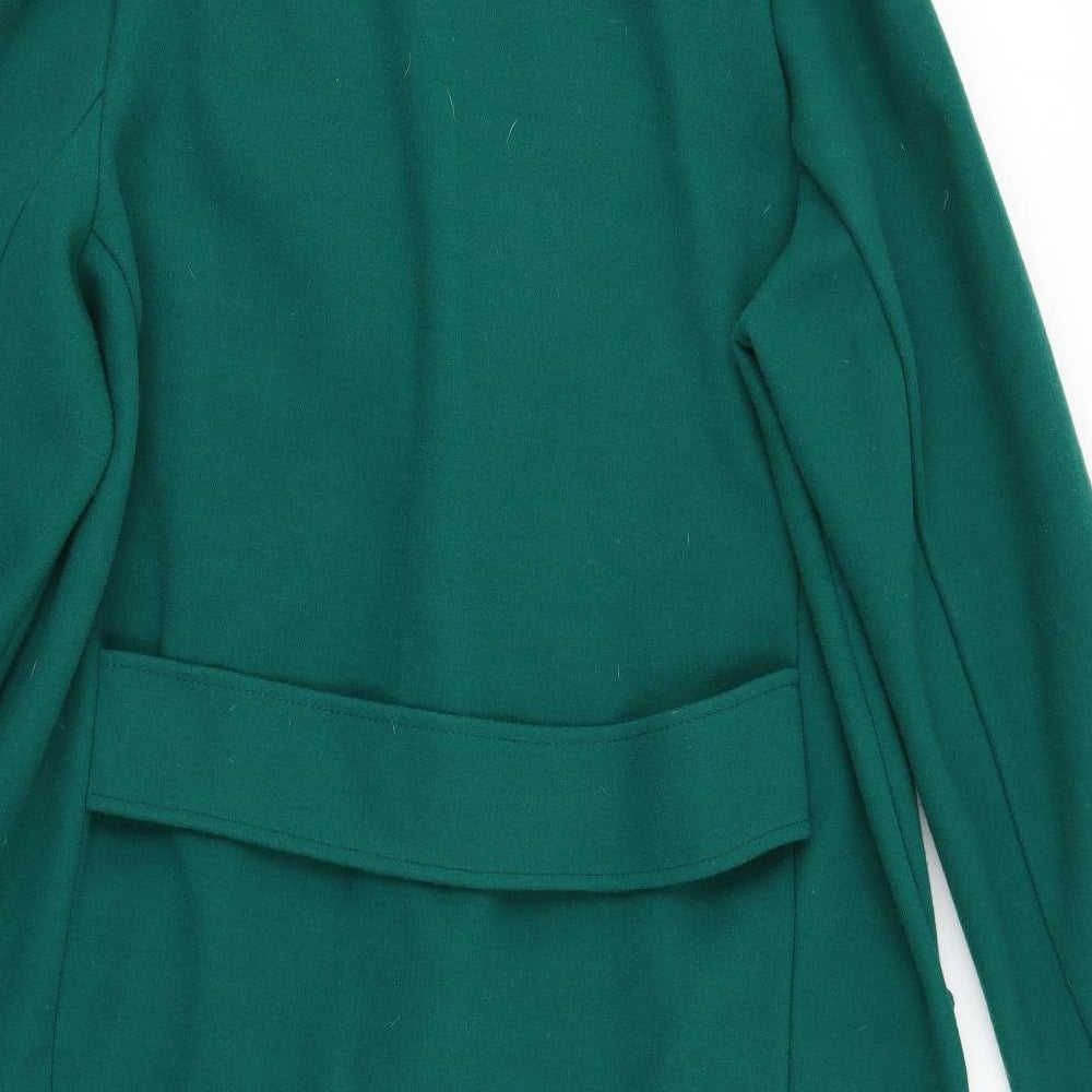 TU Womens Green   Overcoat Coat Size 18