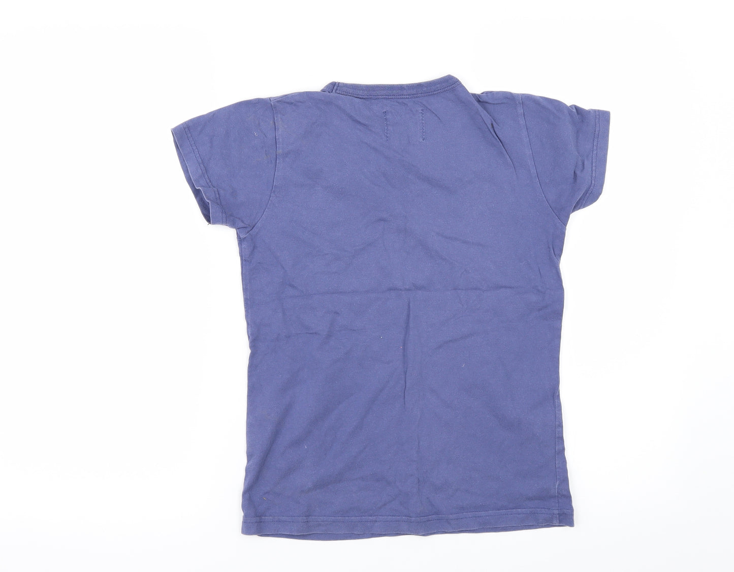 Mini Boden Boys Blue   Basic T-Shirt Size 7-8 Years