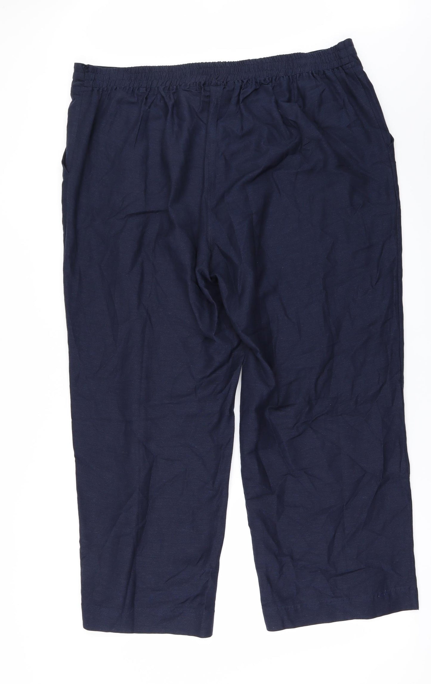 CAPSULE Womens Blue   Trousers  Size 20 L30 in