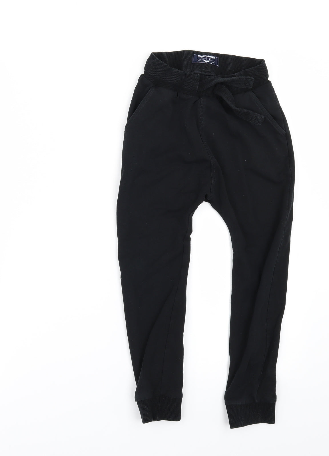NEXT Boys Black   Jogger Trousers Size 5-6 Years