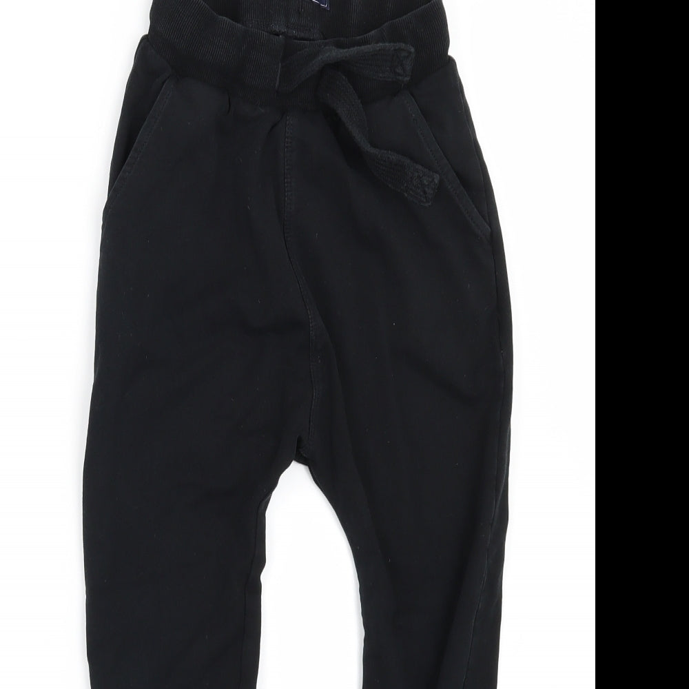 NEXT Boys Black   Jogger Trousers Size 5-6 Years