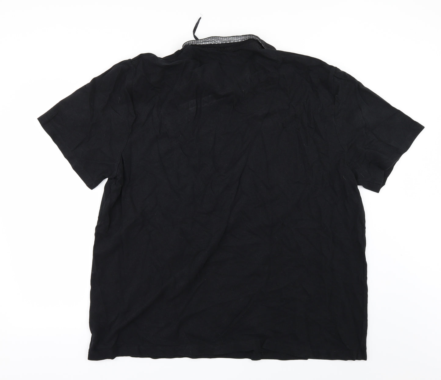 Black Label Mens Black    Polo Size 2XL  - 28