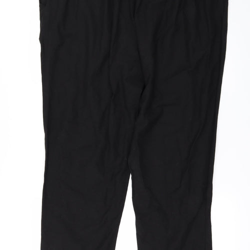 Capsual Womens Black   Trousers  Size 20 L28 in