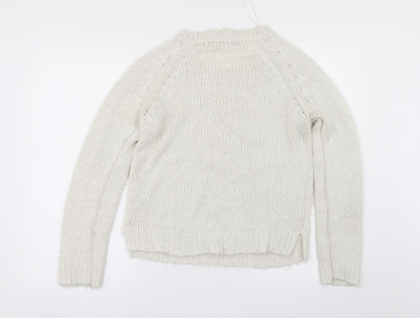 George Womens White   Pullover Jumper Size 12
