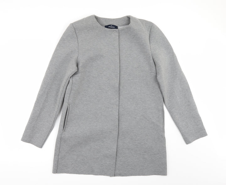 Daniel Hetcher Womens Grey Jacket Size L